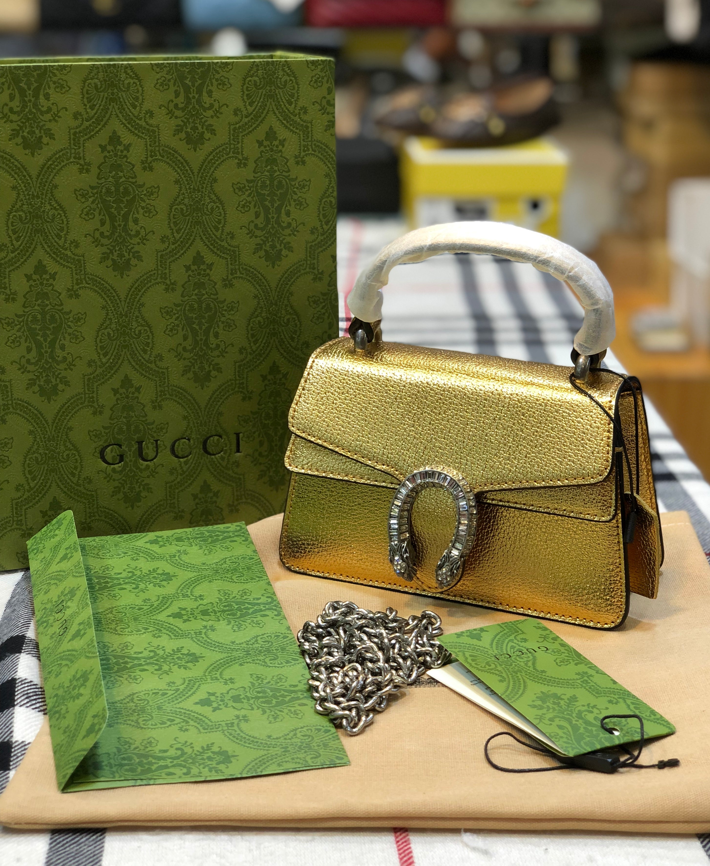 Gucci handle bag