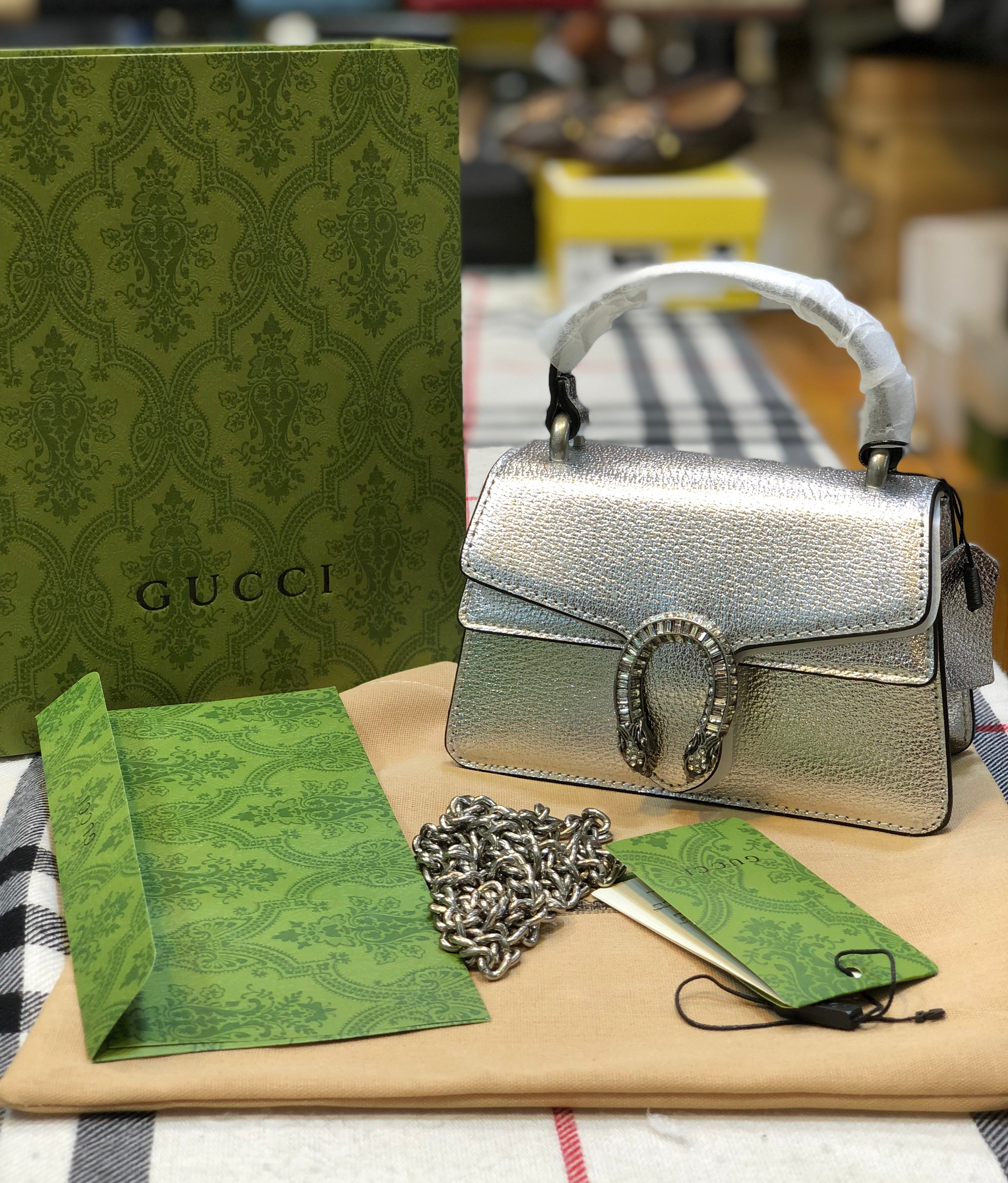 Gucci handle bag