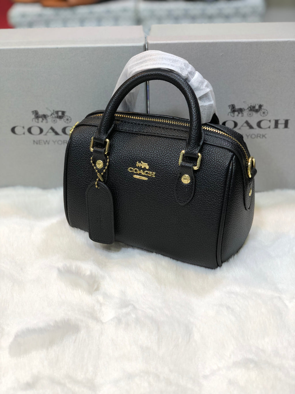 Coach doll bag