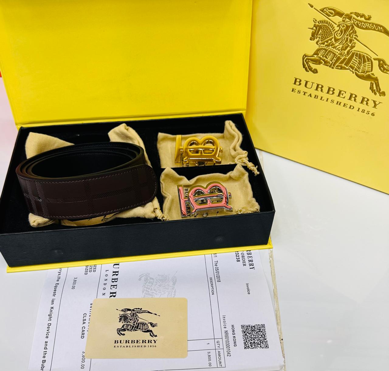Burberry belt