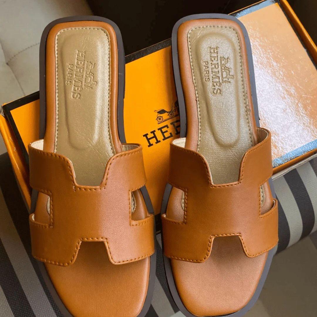 Hermes slippers