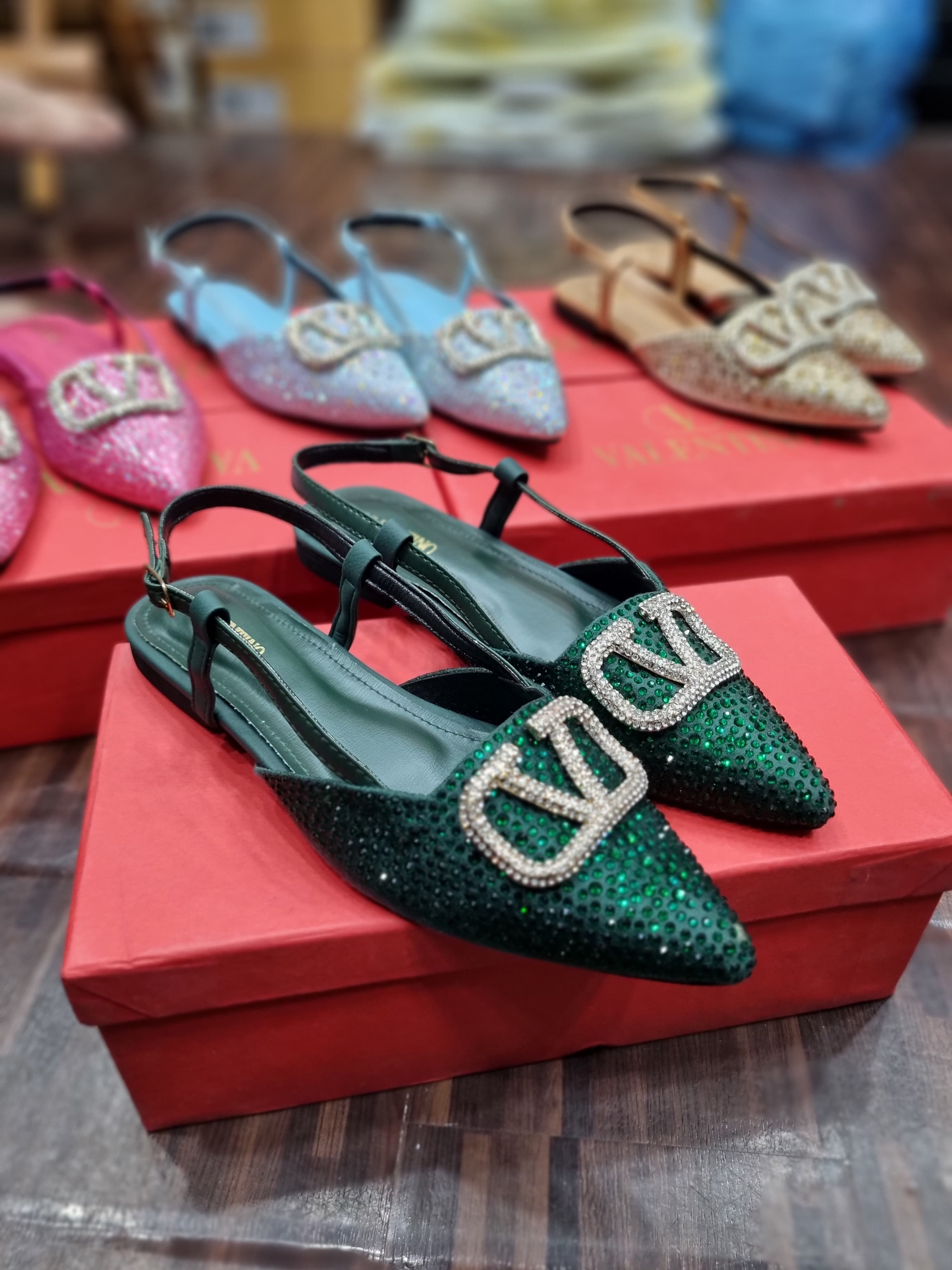 Valentino half pumps