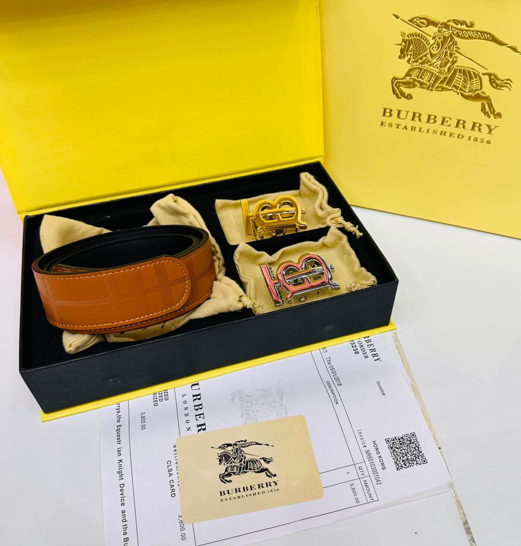 Burberry belt